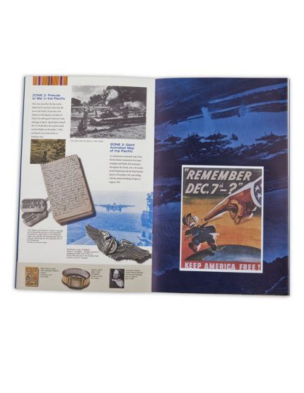 Commemorative brochure designed for D-Day Museum in New Orleans.