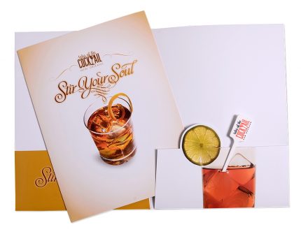 Collateral design for Tales of the Cocktail.